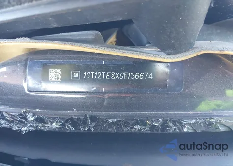 2016 GMC Sierra 2500Hd Slt from USA, damaged, VIN 1GT12TE8XGF136674